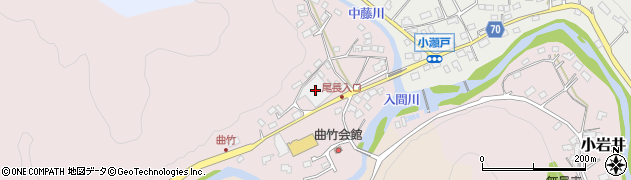 埼玉県飯能市原市場81周辺の地図