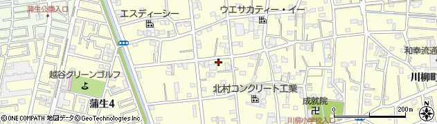 埼玉県越谷市川柳町2丁目310周辺の地図