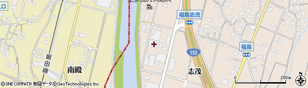 長野県伊那市福島288周辺の地図