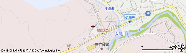 埼玉県飯能市原市場87周辺の地図