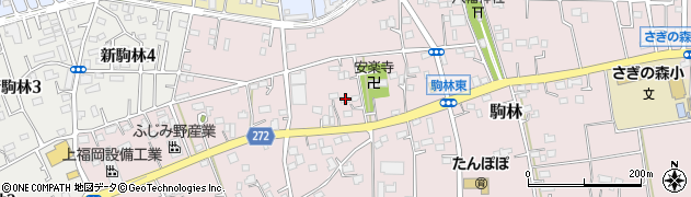埼玉県ふじみ野市駒林852周辺の地図