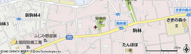 埼玉県ふじみ野市駒林851周辺の地図