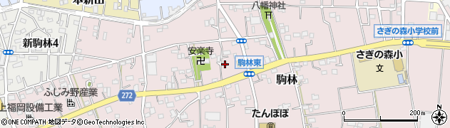 埼玉県ふじみ野市駒林877周辺の地図