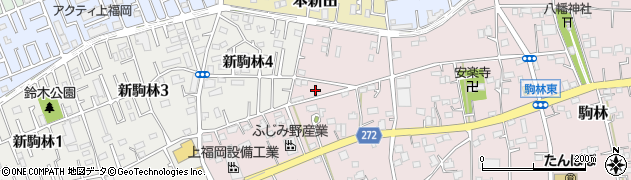 埼玉県ふじみ野市駒林793周辺の地図