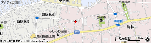 埼玉県ふじみ野市駒林185周辺の地図
