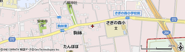 埼玉県ふじみ野市駒林17周辺の地図