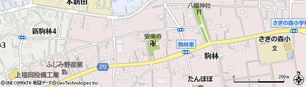 埼玉県ふじみ野市駒林866周辺の地図