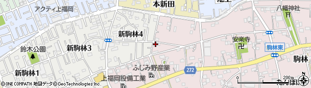 埼玉県ふじみ野市駒林791周辺の地図