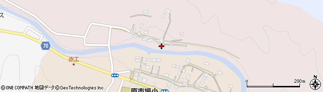 埼玉県飯能市原市場213周辺の地図