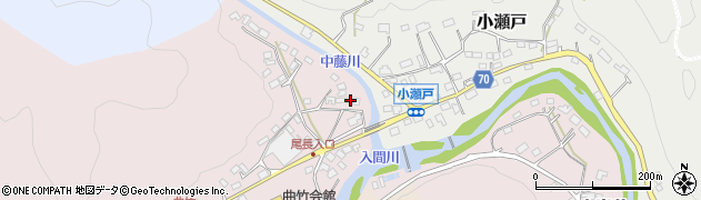 埼玉県飯能市原市場6周辺の地図