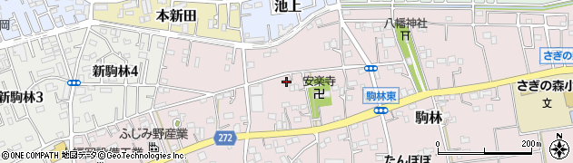 埼玉県ふじみ野市駒林847周辺の地図