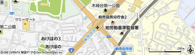 呼塚交差点周辺の地図
