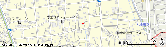 埼玉県越谷市川柳町2丁目197周辺の地図