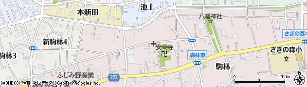 埼玉県ふじみ野市駒林848周辺の地図