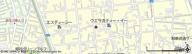 埼玉県越谷市川柳町2丁目171周辺の地図
