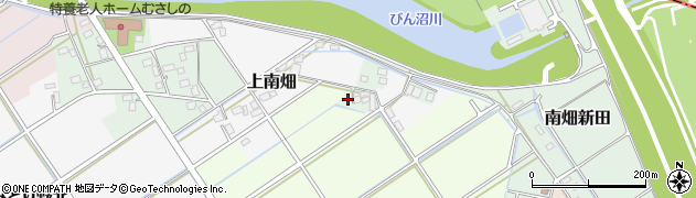 埼玉県富士見市南畑新田72周辺の地図