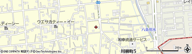 埼玉県越谷市川柳町2丁目212周辺の地図