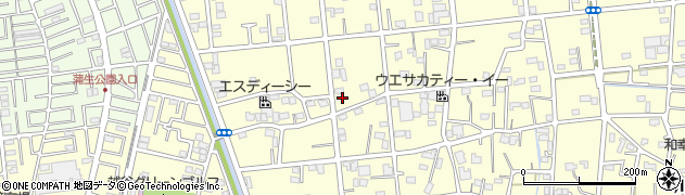 埼玉県越谷市川柳町2丁目104周辺の地図