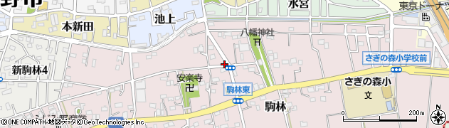 埼玉県ふじみ野市駒林884周辺の地図