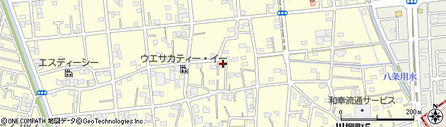埼玉県越谷市川柳町2丁目191周辺の地図