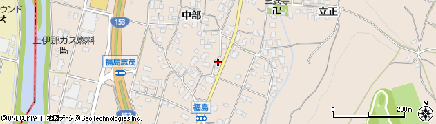 長野県伊那市福島1031周辺の地図