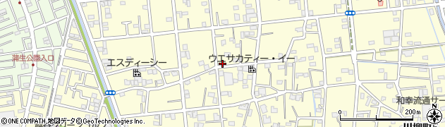 埼玉県越谷市川柳町2丁目96周辺の地図