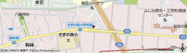 埼玉県ふじみ野市駒林972周辺の地図