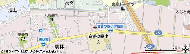 埼玉県ふじみ野市駒林950周辺の地図