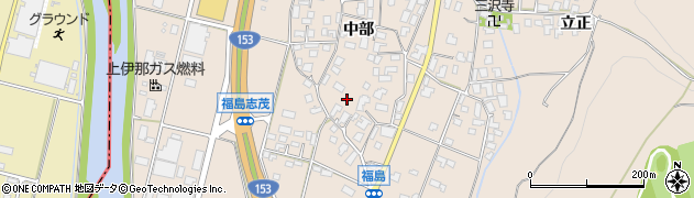 長野県伊那市福島1323周辺の地図