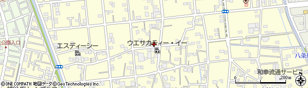 埼玉県越谷市川柳町2丁目89周辺の地図