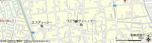 埼玉県越谷市川柳町2丁目92周辺の地図
