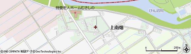 埼玉県富士見市南畑新田56周辺の地図