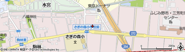 埼玉県ふじみ野市駒林989周辺の地図