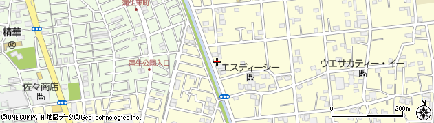 埼玉県越谷市川柳町2丁目2周辺の地図
