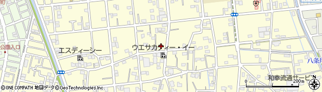 埼玉県越谷市川柳町2丁目88周辺の地図