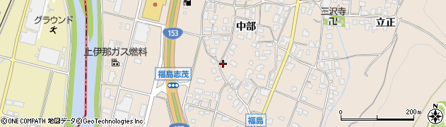 長野県伊那市福島1325周辺の地図