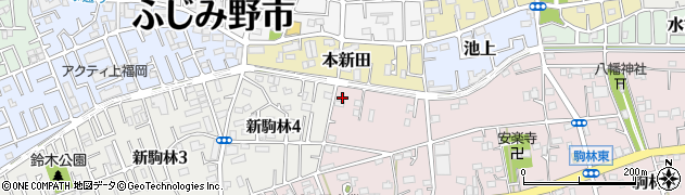 埼玉県ふじみ野市駒林804周辺の地図