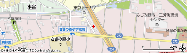 埼玉県ふじみ野市駒林970周辺の地図