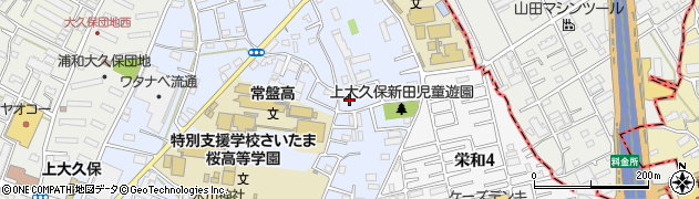 埼玉県さいたま市桜区上大久保814周辺の地図