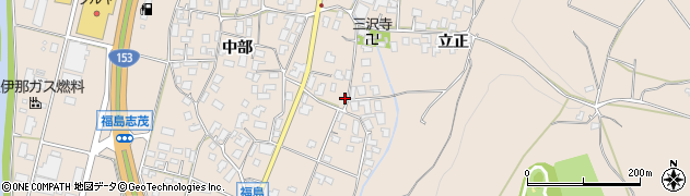 長野県伊那市福島1063周辺の地図