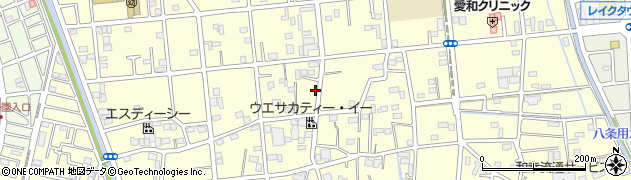 埼玉県越谷市川柳町2丁目86周辺の地図