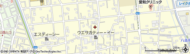 埼玉県越谷市川柳町2丁目87周辺の地図