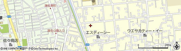 埼玉県越谷市川柳町2丁目5周辺の地図