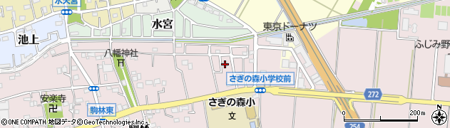 埼玉県ふじみ野市駒林948周辺の地図