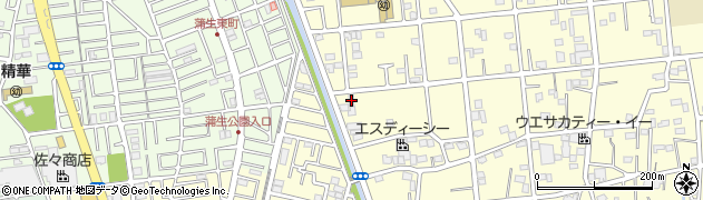 埼玉県越谷市川柳町2丁目1周辺の地図