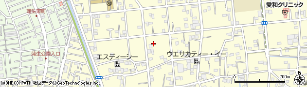 埼玉県越谷市川柳町2丁目21周辺の地図