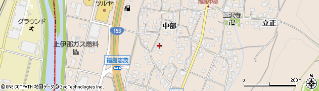 長野県伊那市福島1341周辺の地図
