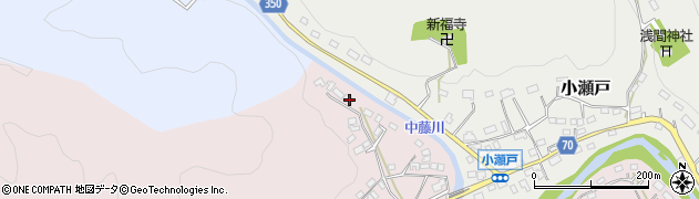 埼玉県飯能市原市場19周辺の地図