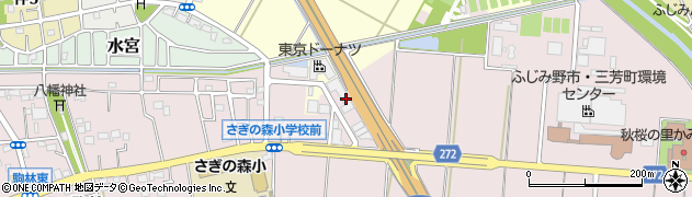 埼玉県ふじみ野市駒林260周辺の地図