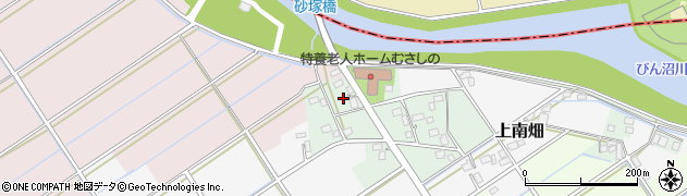 埼玉県富士見市南畑新田17周辺の地図